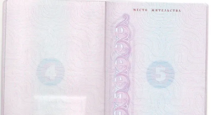 Паспорт без прописки